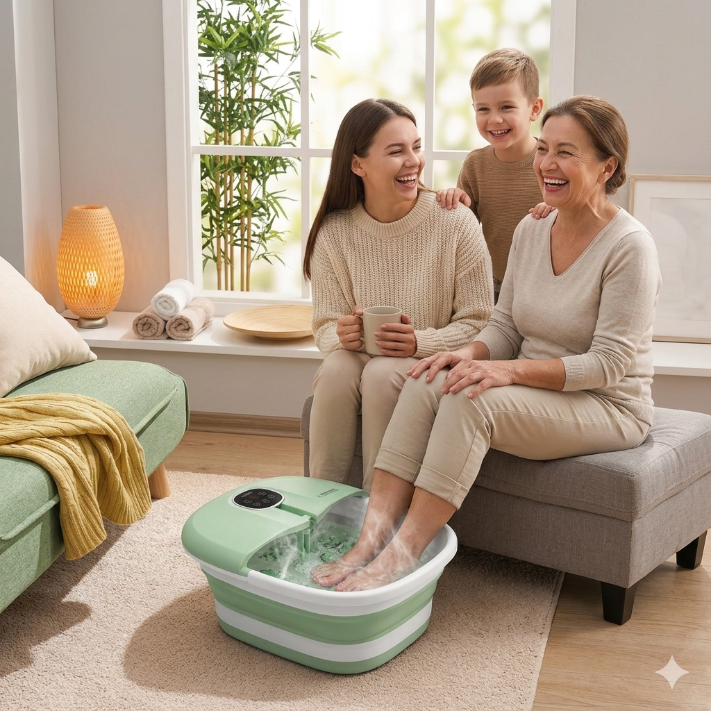 Masajeador de Pies con Calor y Shiatsu | Spa en Casa