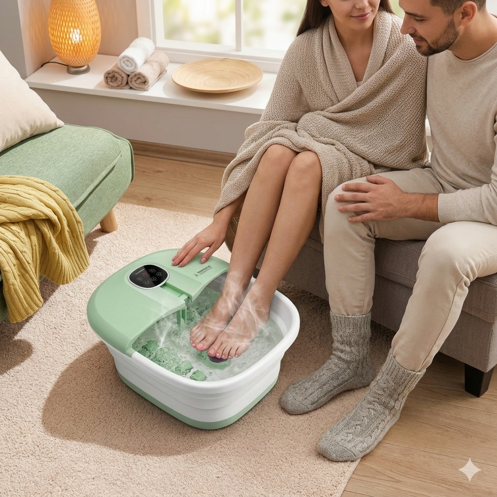 Masajeador de Pies con Calor y Shiatsu | Spa en Casa
