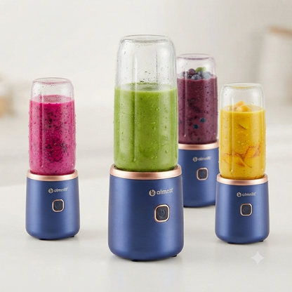 Batidora Portátil USB 400ml – Licuadora de Viaje para Smoothies y Batidos